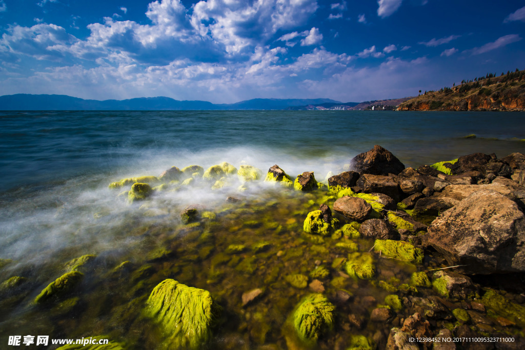 湖泊美景