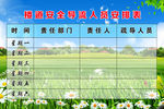 学校楼道安全疏散图