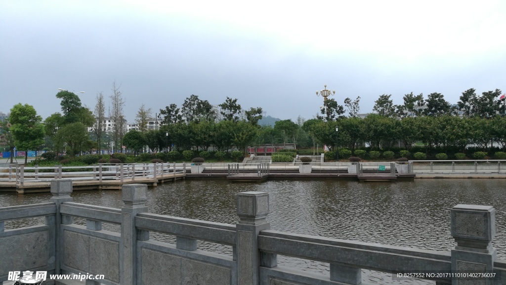 锦阳广场公园风景