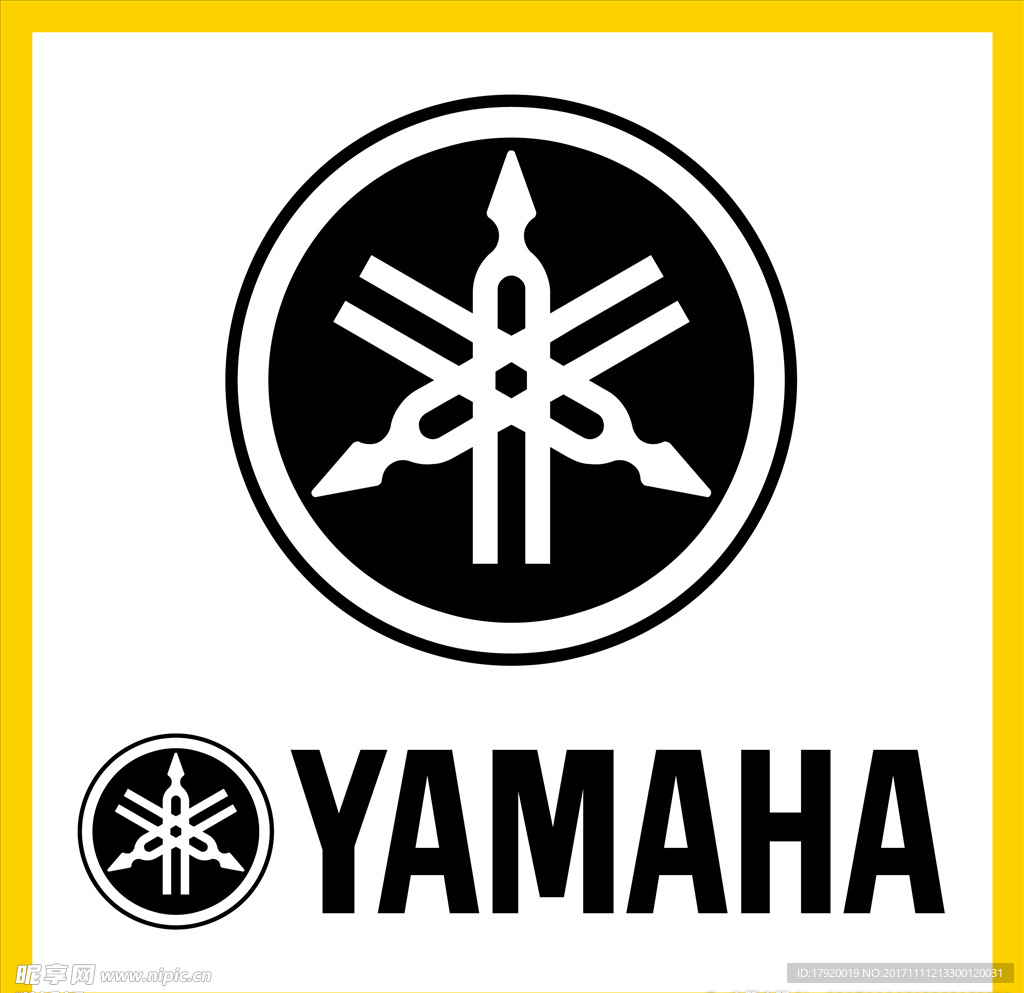 雅马哈摩托车标志图案图片