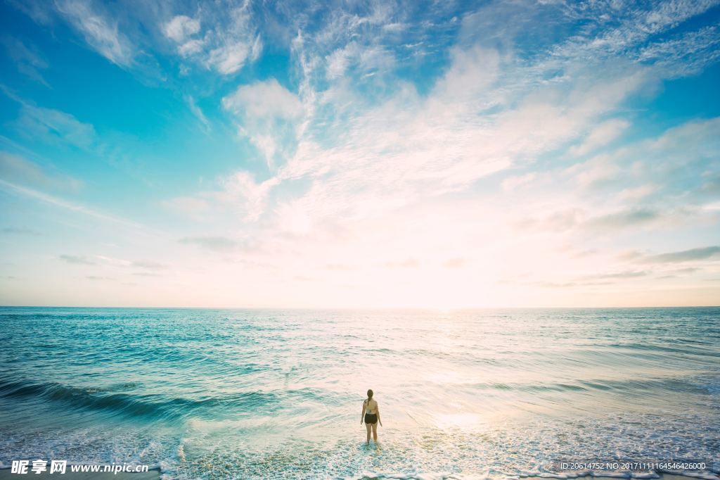 大海美景