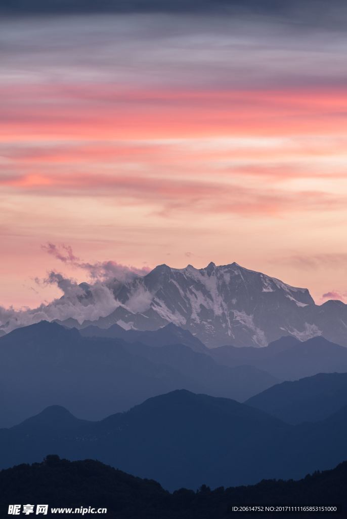 晚霞美景