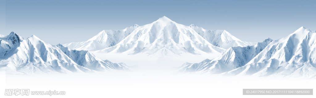 雪山背景