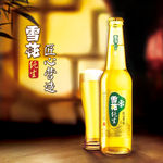 雪花纯生啤酒