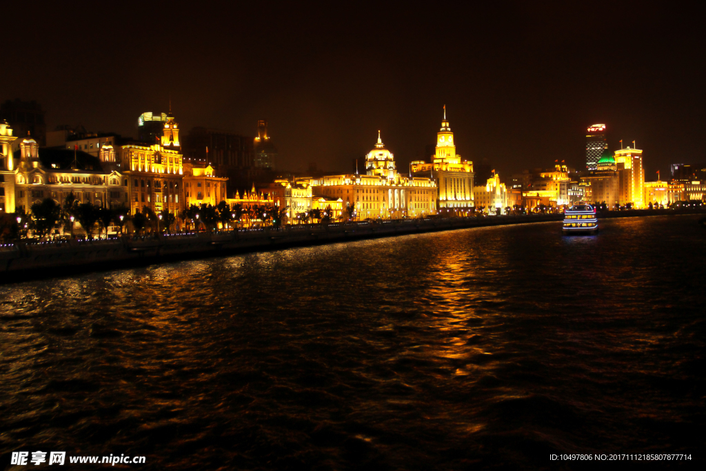 上海黄浦江夜景