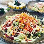沙拉拌美食蔬菜