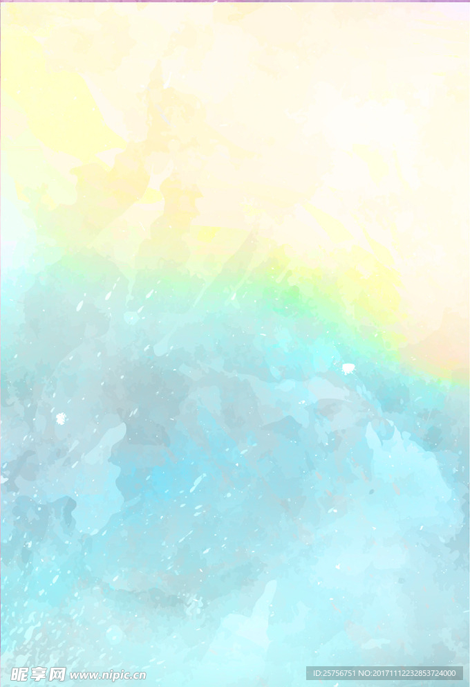 水彩背景
