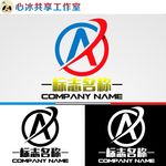 A字母logo