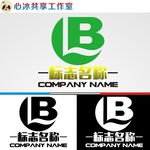 B字母logo