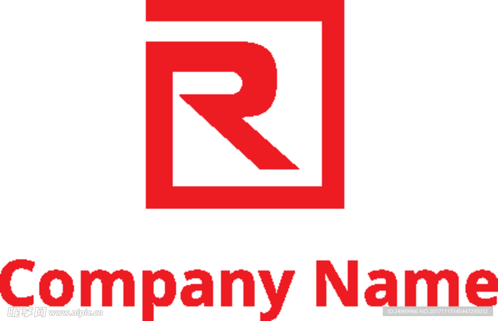 R造型图标