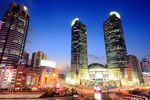繁华城市夜景图片