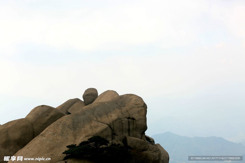 天柱山山顶美景