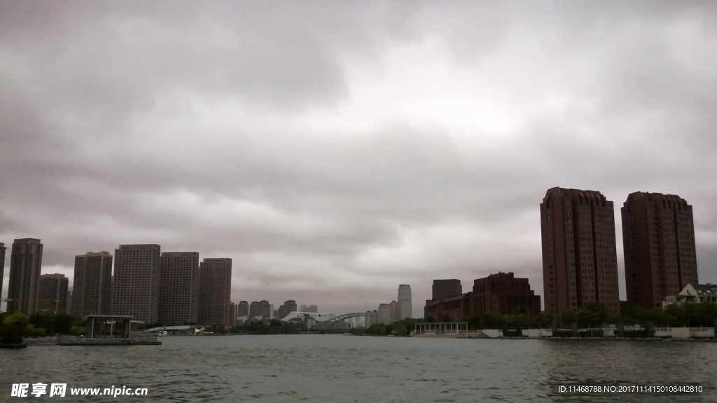 海河风景