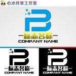 B字母logo
