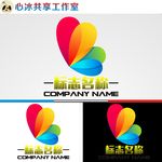 艳彩logo