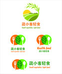 健康主题餐厅logo