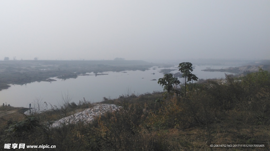 乡村河流风景