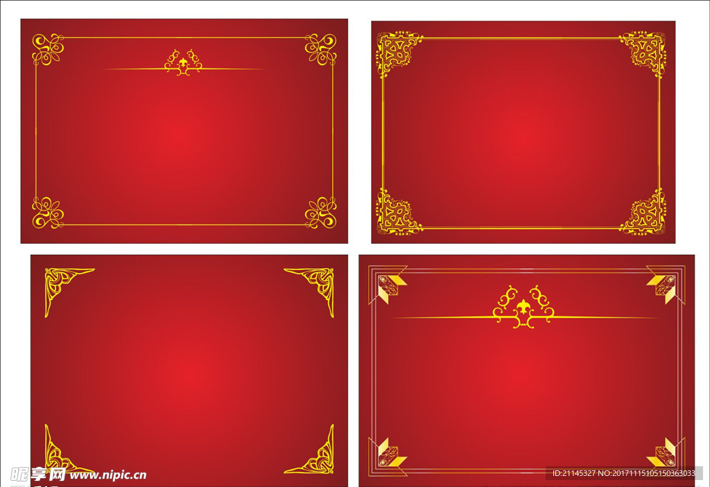 金色边框