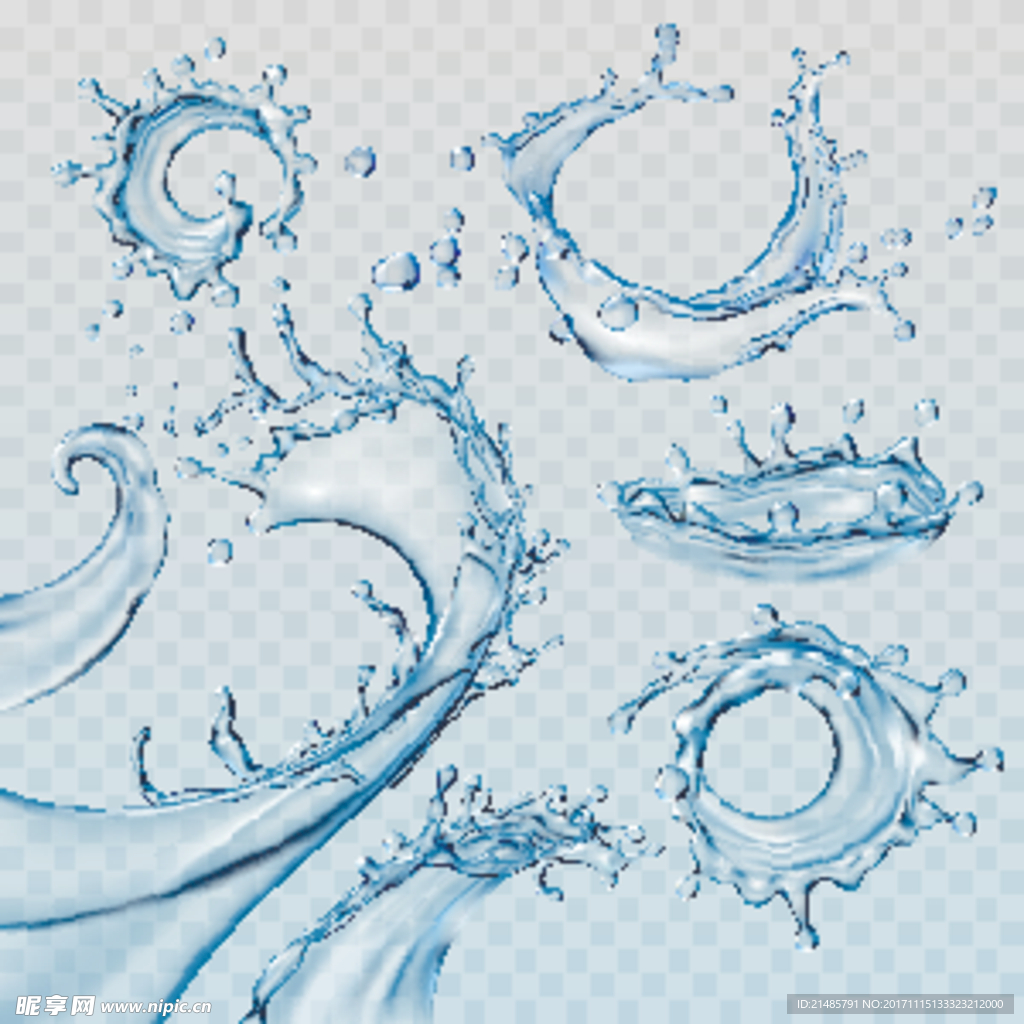 水珠水花
