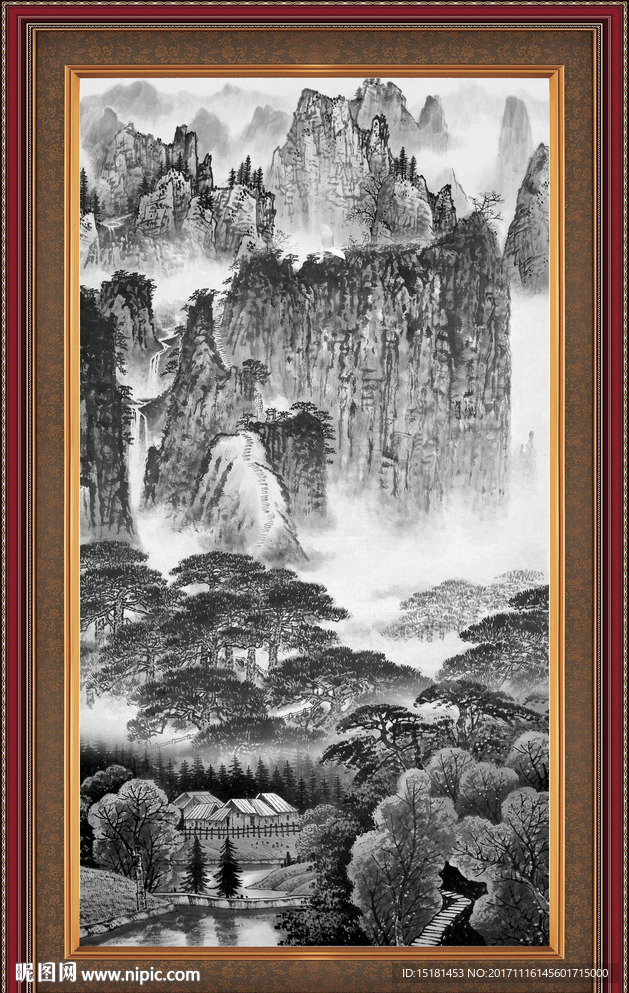 水墨国画