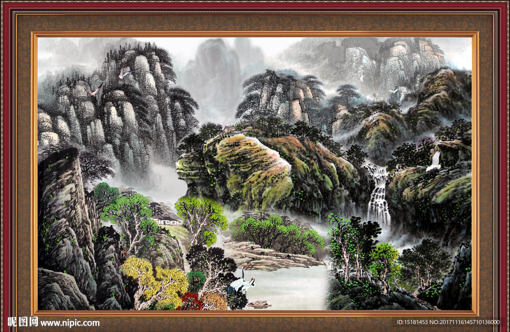 水墨国画