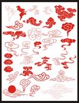 素材云纹