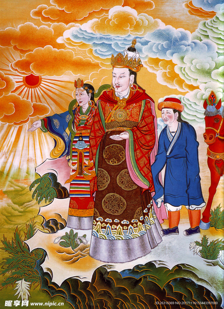 唐卡装饰画