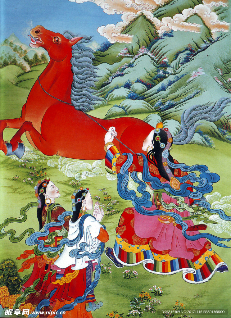唐卡装饰画