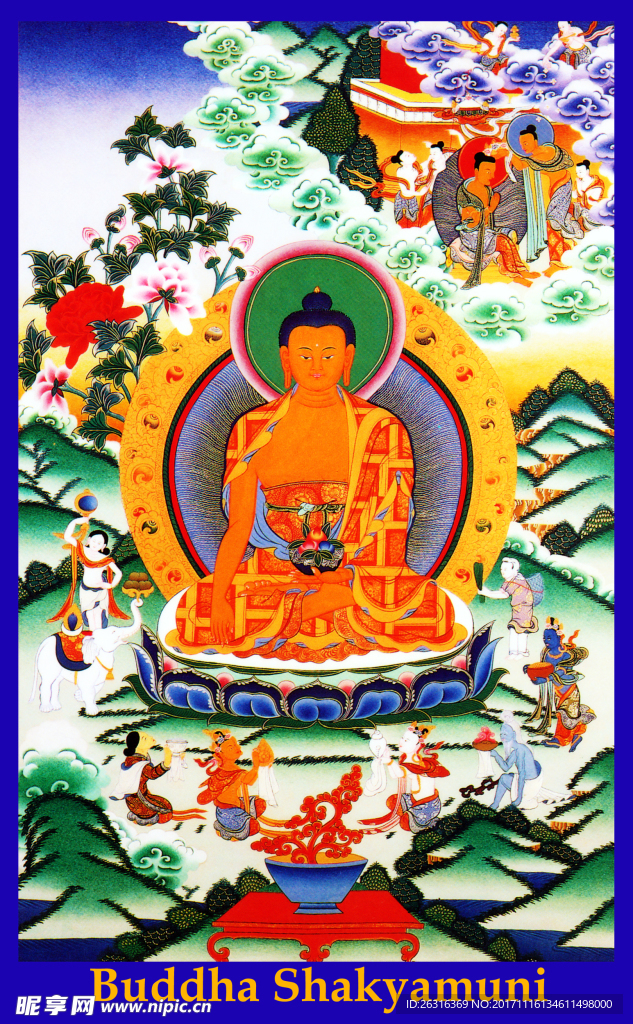唐卡装饰画