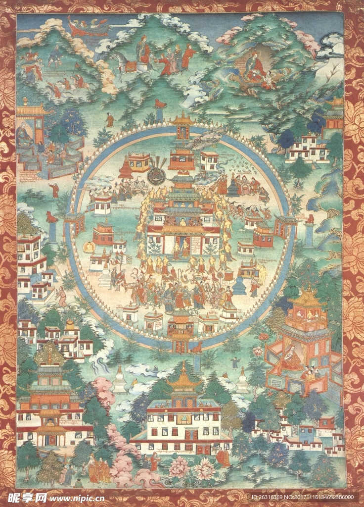 唐卡装饰画