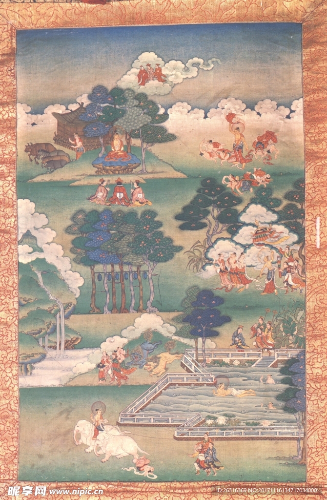 唐卡装饰画