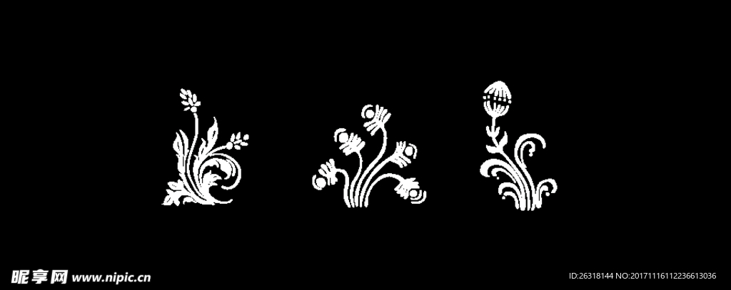 欧式花纹