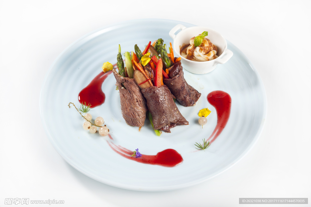 扒烤香辣精选牛腿肉