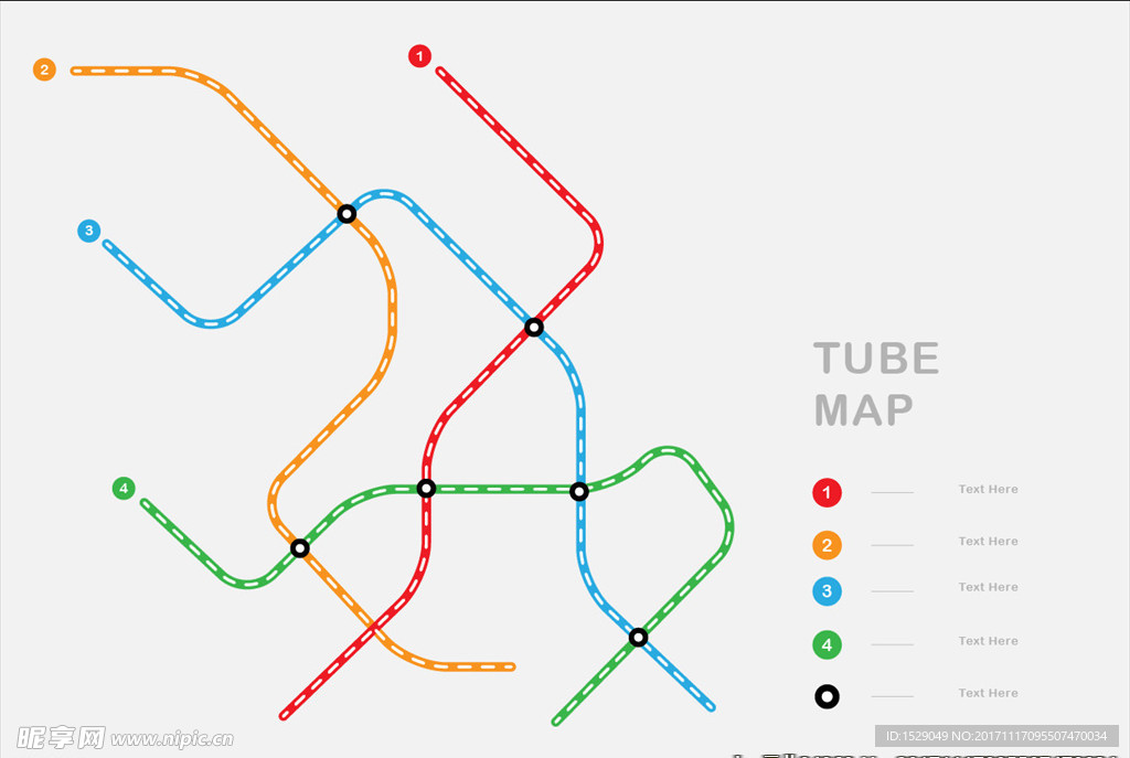 地铁线路示意图