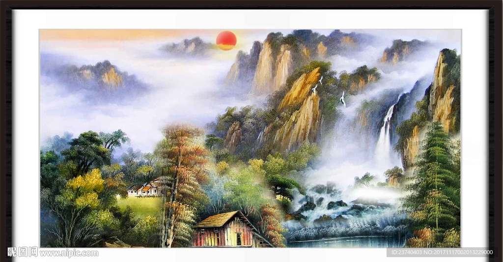油画风景