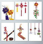 中国风装饰品 中国结素材 福结