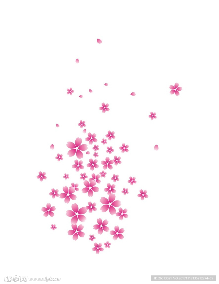 粉色花瓣