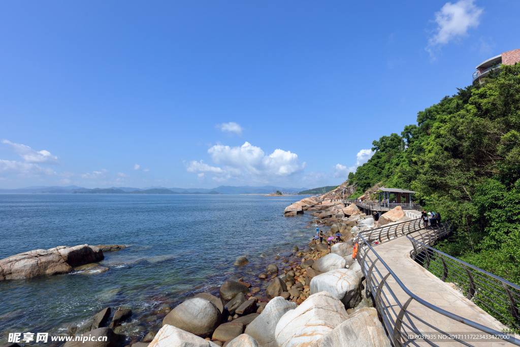 深圳大梅沙海滨栈道