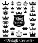 矢量king王冠