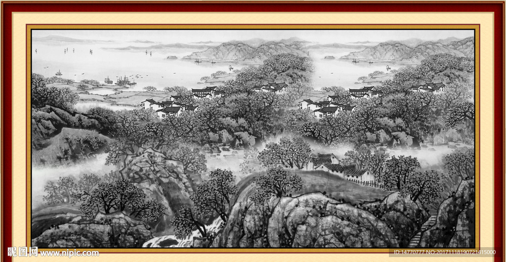 水墨国画
