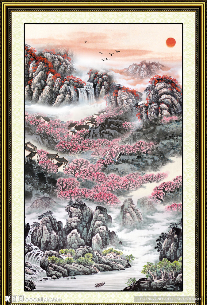 国画山水