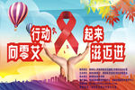 艾滋病宣传海报
