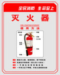 灭火器使用方法