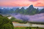 中国桂林风景名胜丽江河