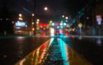 夜晚道路