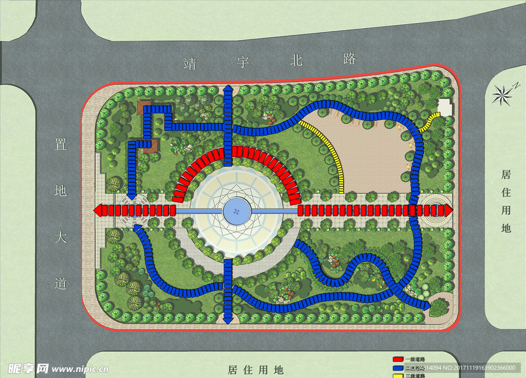 道路分析图