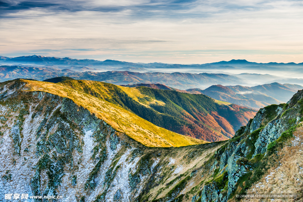 湖光山色