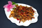 干煸小银鱼