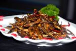 干煸小银鱼