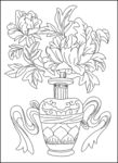 花瓶雕刻图案